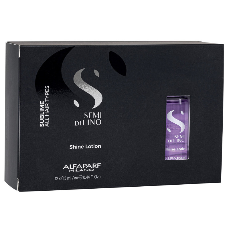 Alfaparf Semi di Lino Sublime Glanzlotion (12x13ml)