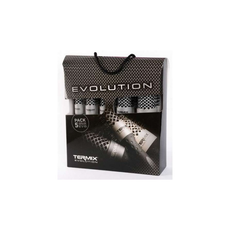 Termix Professional Pack 5 Evolution Weiche / Feine Haarbürsten