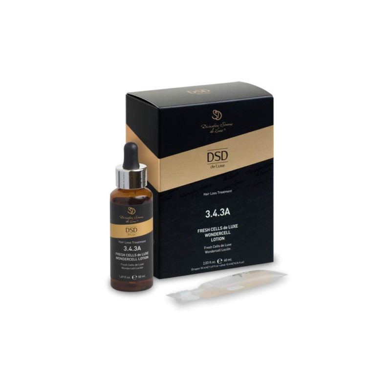 Dsd De Luxe Anti-Haarausfall Behandlung Fresh Cells de Luxe Wondercell Lotion 3.4.3A (50 + 10ml) Dsd De Luxe Anti-Haarausfall Behandlung Fresh Cells de Luxe Wondercell Lotion 3.4.3A (50 + 10ml)