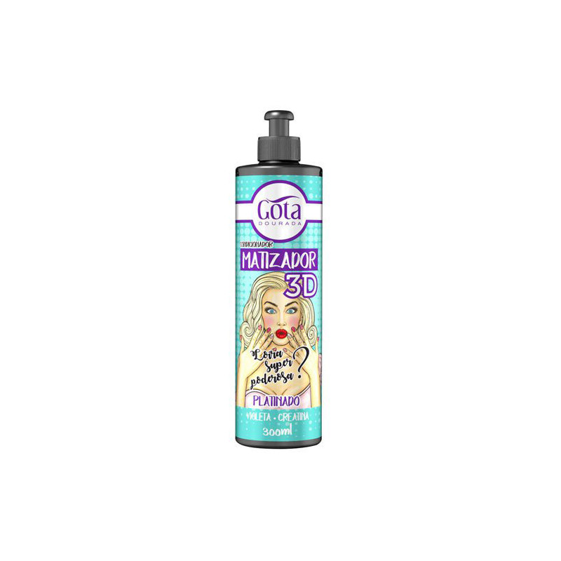 Gota Dourada Platin 3D Toner (300ml)