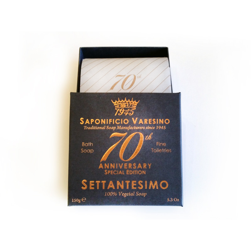 Saponificio Varesino 70-jähriges Jubiläum Badeseife (150gr) Saponificio Varesino 70-jähriges Jubiläum Badeseife (150gr)