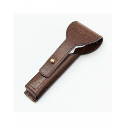 Capt Fawcett's Captain Fawcett Mach 3 Rasierhobel mit Lederscheide