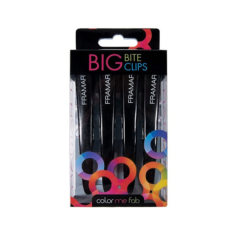 Framar Big-Bite-Clips (4Uds) Framar Big-Bite-Clips (4Uds)