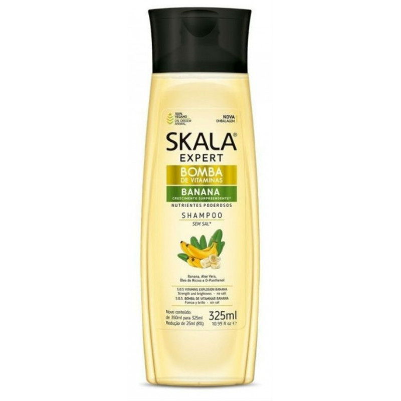 Skala Vitaminbombe Bananen-Shampoo (325ml) Skala Vitaminbombe Bananen-Shampoo (325ml)
