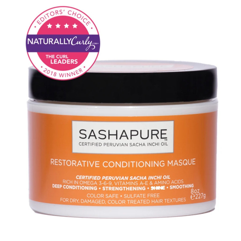 Sashapure Rekonstituierende Pflegemaske (236ml) Sashapure Rekonstituierende Pflegemaske (236ml)