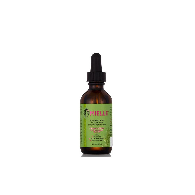 Mielle Rosmarin-Minze-Kopfhaut- und Haarstärkungsöl (59ml) Mielle Rosmarin-Minze-Kopfhaut- und Haarstärkungsöl (59ml)