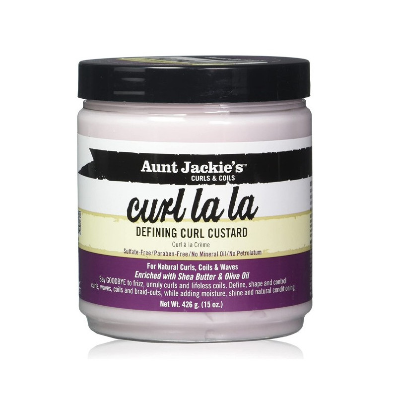 Aunt Jackie's Locken & Coils Curl La La Defining Curl Custard (426gr) Aunt Jackie's Locken & Coils Curl La La Defining Curl Custard (426gr)