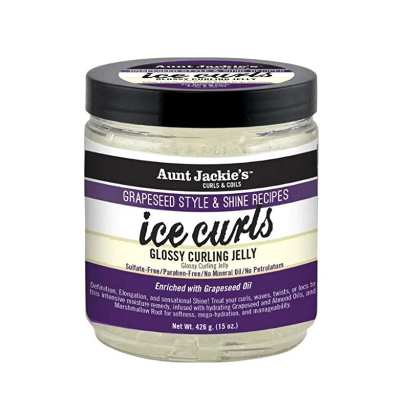 Aunt Jackie's Traubenkern-Eislocken Glänzendes Curling-Gelee (426gr)